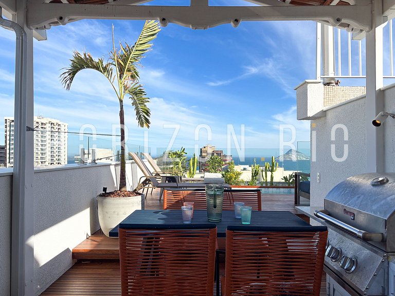 3-bedroom penthouse for mid-term rental