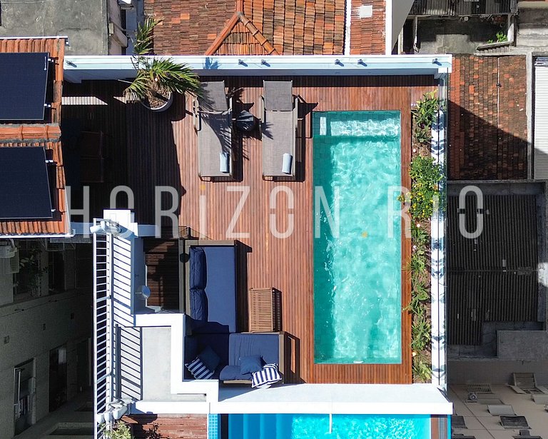 3-bedroom penthouse for mid-term rental