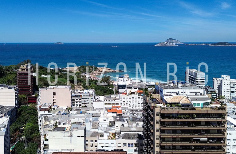 Luxueuse penthouse à louer à Copacabana, 3 chambres