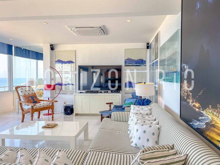 Apartamento de 3 Quartos para Alugar no Arpoador