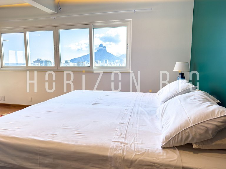 Loft Contemporâneo com 2 Suítes e Vista Panorâmica - Ipanema