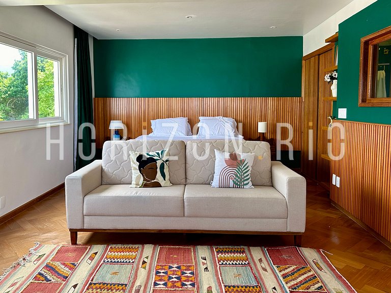 Loft Contemporâneo com 2 Suítes e Vista Panorâmica - Ipanema