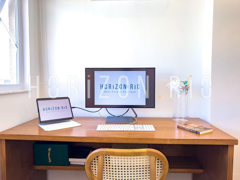 Loft Contemporâneo com 2 Suítes e Vista Panorâmica - Ipanema