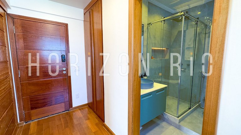 Loft Contemporâneo com 2 Suítes e Vista Panorâmica - Ipanema