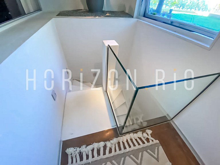 Luxe villa 5 chambres à louer à Joá avec vue sur mer
