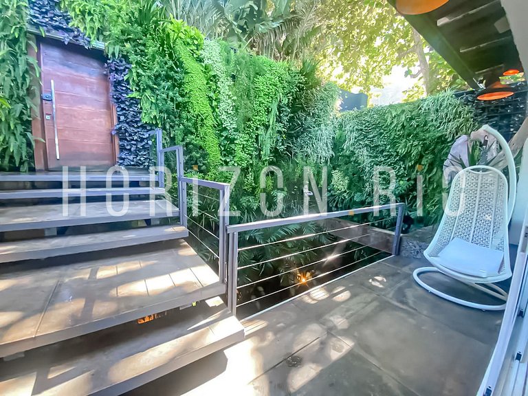 Luxe villa 5 chambres à louer à Joá avec vue sur mer
