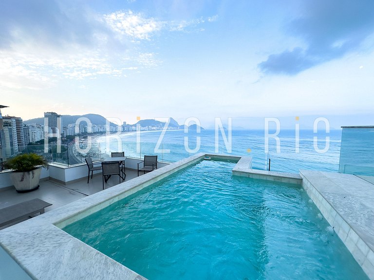 Luxury 3-Suite Penthouse in Copacabana with Private Pool