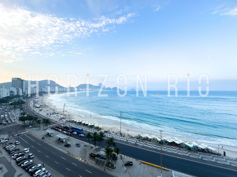 Cobertura 3 suítes Copacabana com piscina privada vista mar