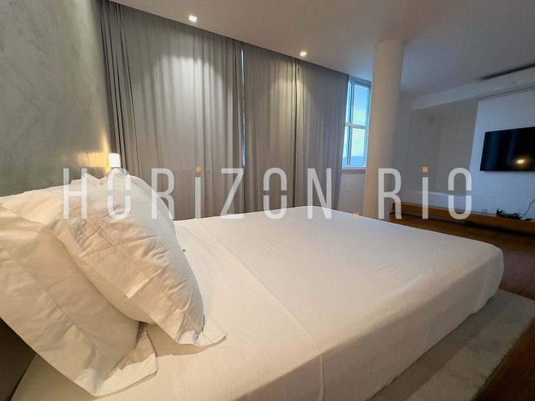 Cobertura 3 suítes Copacabana com piscina privada vista mar