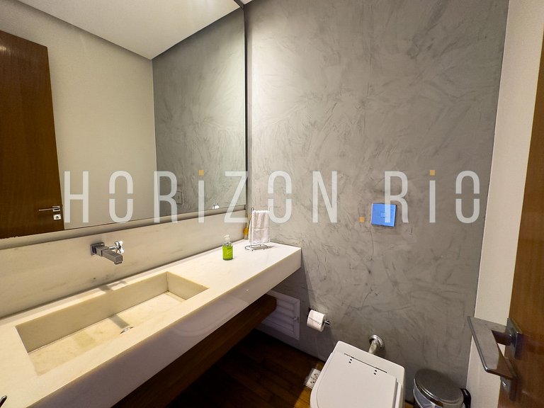 Cobertura 3 suítes Copacabana com piscina privada vista mar