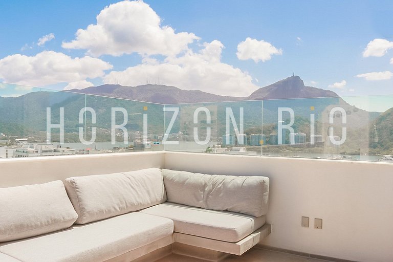 Penthouse à louer à Ipanema: 2 chambres, terrasse, jacuzzi