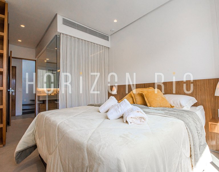 Penthouse à louer à Ipanema: 2 chambres, terrasse, jacuzzi