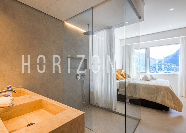 Penthouse à louer à Ipanema: 2 chambres, terrasse, jacuzzi