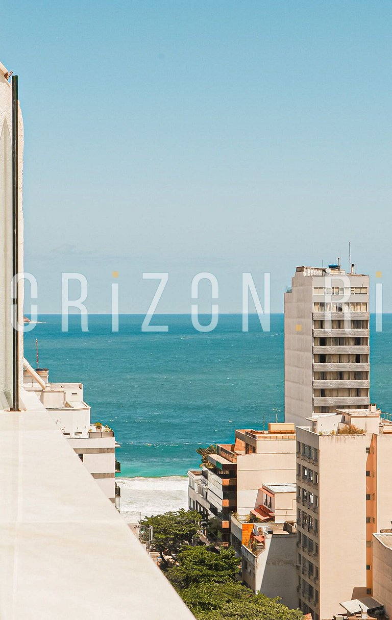 Cobertura em Ipanema para alugar com vista, terraço, jacuzzi