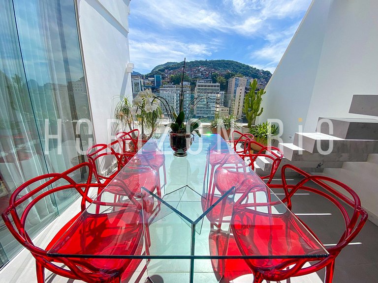 Luxury Penthouse with 2 Suites and Jacuzzi for Rent Ipanema