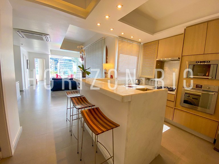 Cobertura de lujo Ipanema con jacuzzi y 2 suites en alquiler