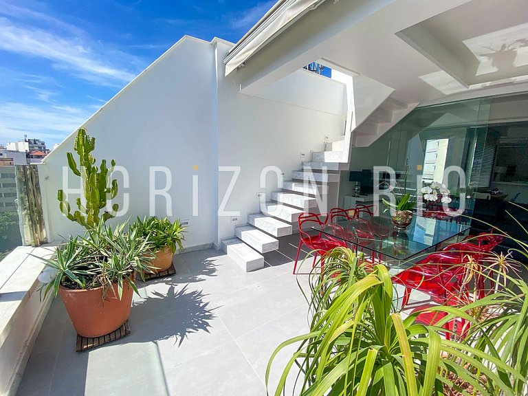Luxury Penthouse with 2 Suites and Jacuzzi for Rent Ipanema