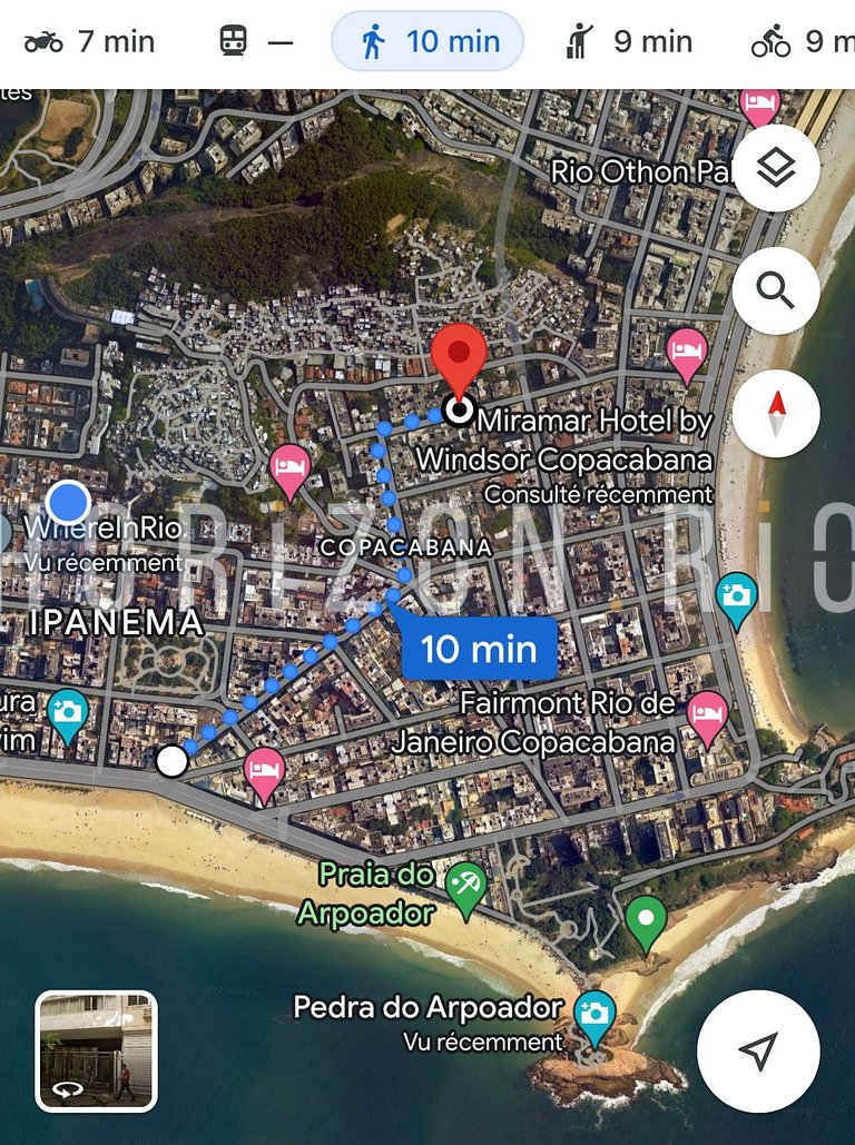Location de penthouse à Copacabana pour 8 personnes