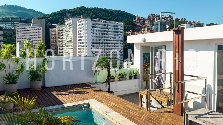 Duplex penthouse with 3 suites in Ipanema