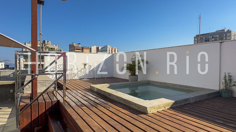 Duplex penthouse with 3 suites in Ipanema