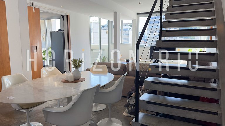 Duplex penthouse with 3 suites in Ipanema