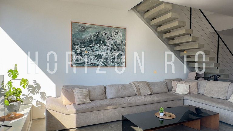 Duplex penthouse with 3 suites in Ipanema