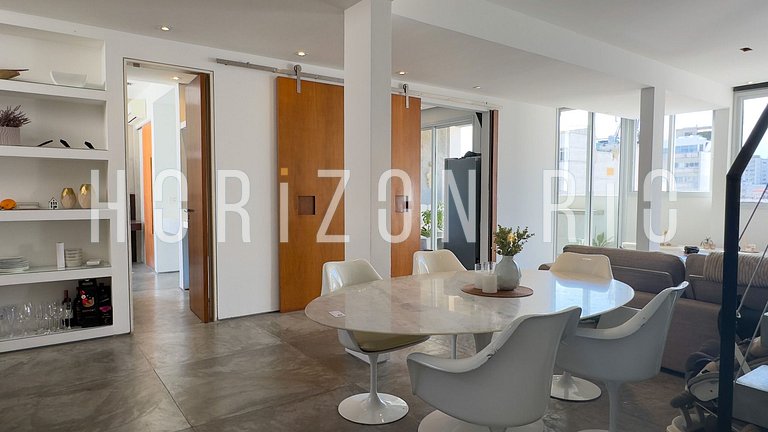 Duplex penthouse with 3 suites in Ipanema