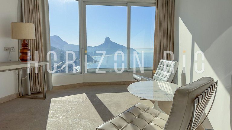 Maison de luxe avec 6 suites à louer à Joá - Horizon Rio