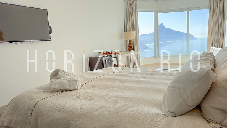 Maison de luxe avec 6 suites à louer à Joá - Horizon Rio