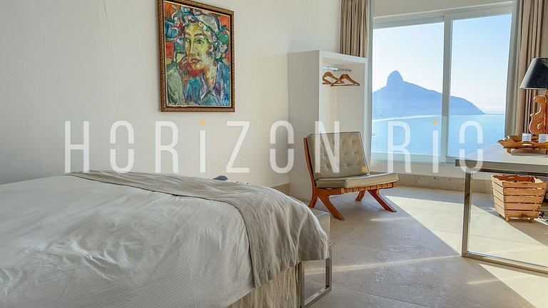 Maison de luxe avec 6 suites à louer à Joá - Horizon Rio