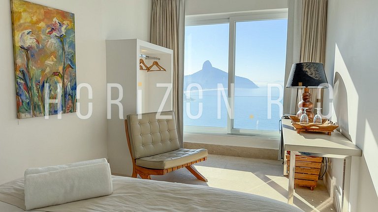 Maison de luxe avec 6 suites à louer à Joá - Horizon Rio