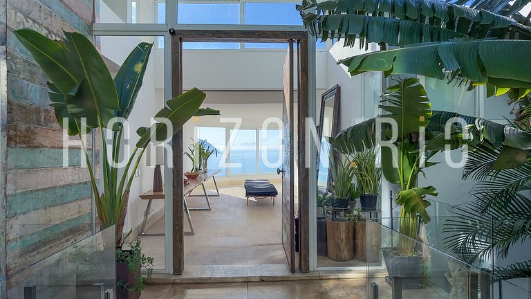 Maison de luxe avec 6 suites à louer à Joá - Horizon Rio