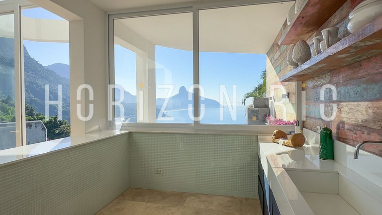 Casa de 6 suítes para locação no Joa - Horizon Rio