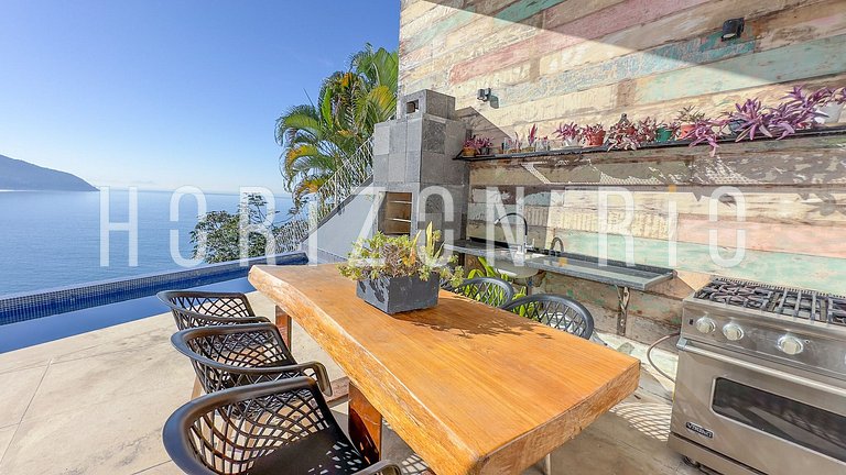 Maison de luxe avec 6 suites à louer à Joá - Horizon Rio