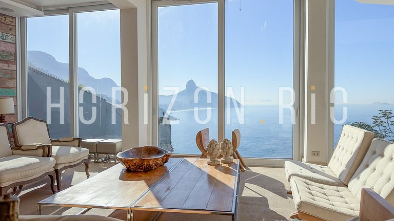 Casa de 6 suítes para locação no Joa - Horizon Rio