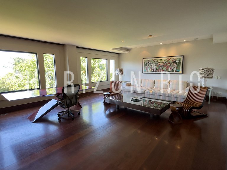 Contemporary House for Rent in São Conrado | 5 Bedrooms