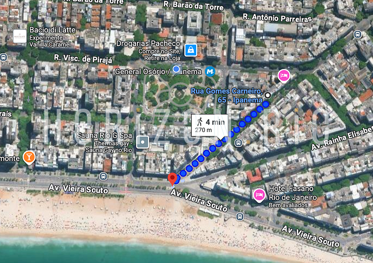 Charmosa cobertura com decoração mediterrânea em Ipanema RJ