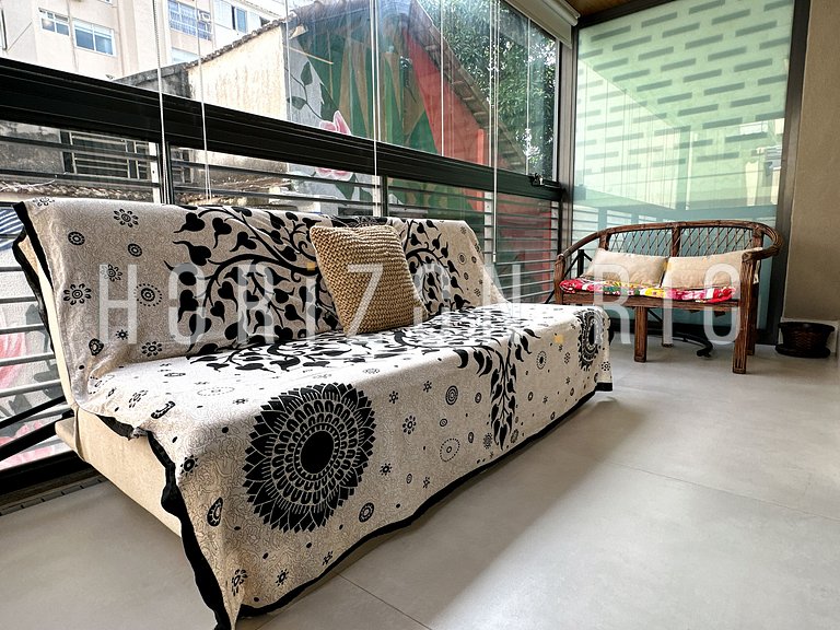 Alquila Loft Contemporáneo en Ipanema con Piscina y Terraza