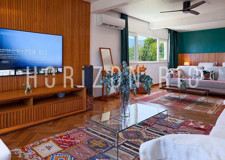 Modern 85m² Loft with 2 Suites & Panoramic Views in Ipanema