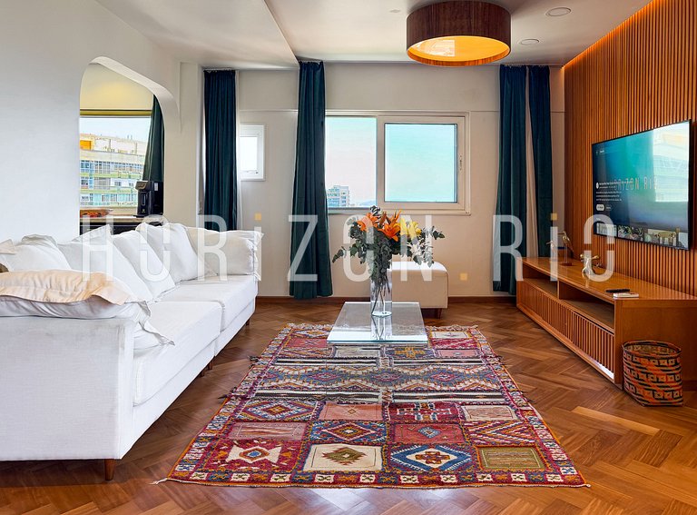 Modern 85m² Loft with 2 Suites & Panoramic Views in Ipanema