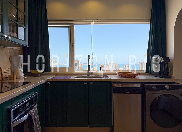 Loft contemporáneo de 85m² con 2 suites y vista en Ipanema