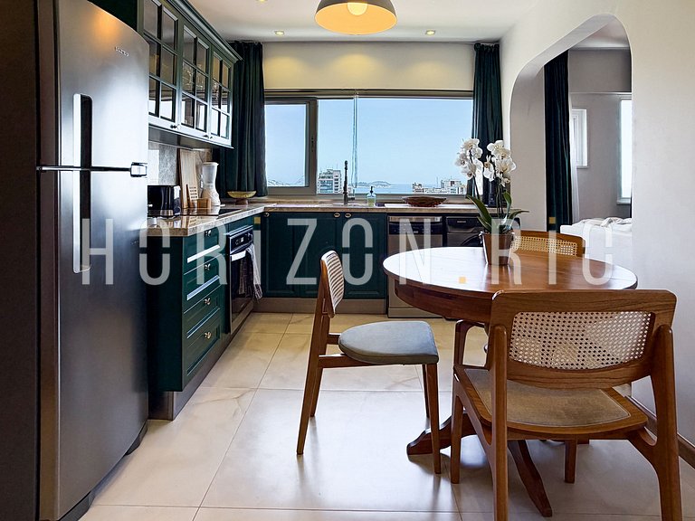 Loft Contemporâneo com 2 Suítes e Vista Panorâmica - Ipanema
