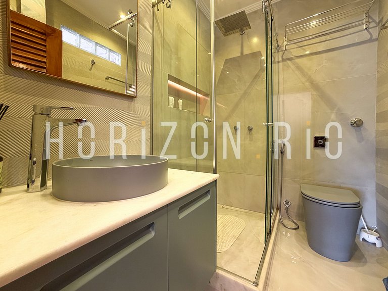 Loft contemporáneo de 85m² con 2 suites y vista en Ipanema