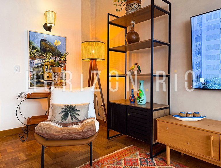 Oasis mediterráneo en Copacabana, a pasos del mar