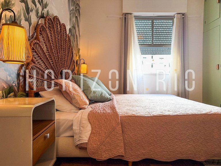 Oasis mediterráneo en Copacabana, a pasos del mar