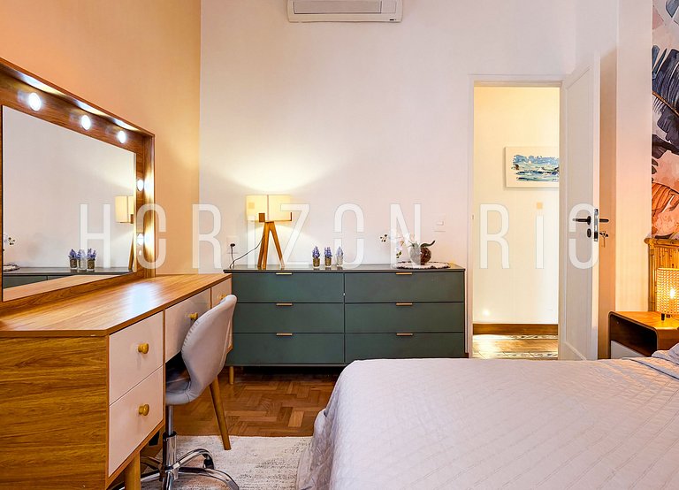 Oasis mediterráneo en Copacabana, a pasos del mar