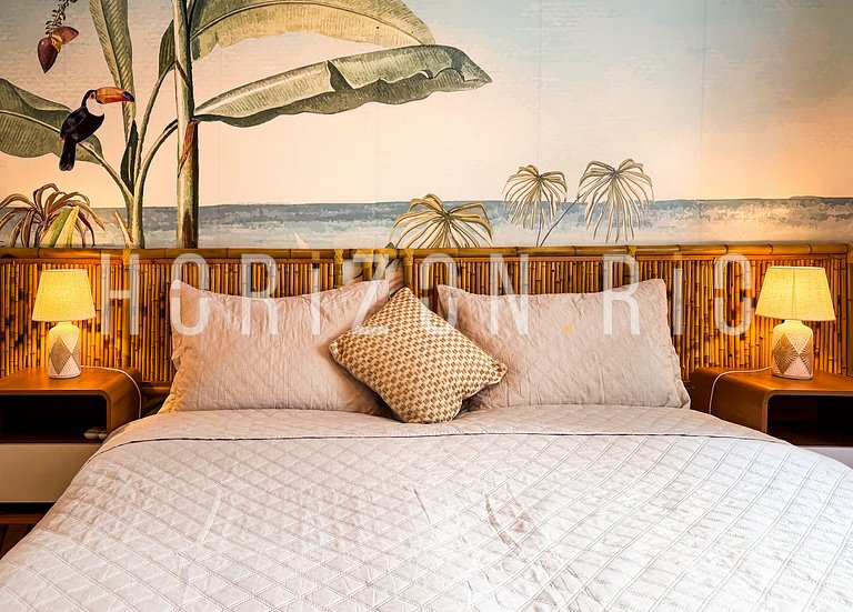 Oasis mediterráneo en Copacabana, a pasos del mar