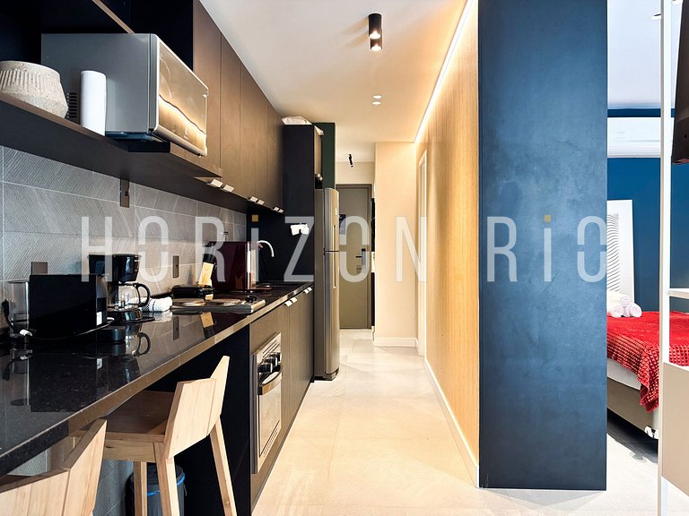 Loft Contemporâneo para Alugar em Ipanema com Piscina