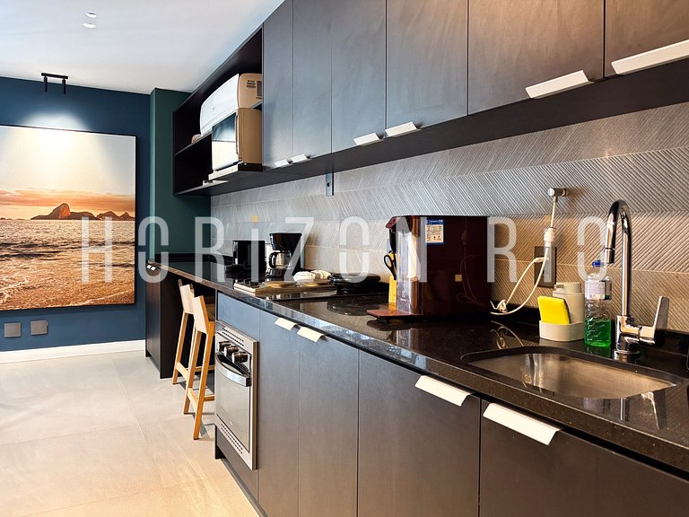 Loft Contemporâneo para Alugar em Ipanema com Piscina