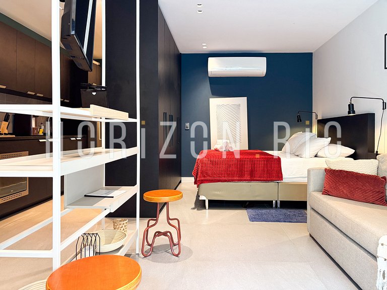 Alquila Loft Contemporáneo en Ipanema con Piscina y Terraza